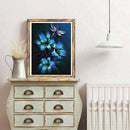 5D DIY Full Drill Diamond Painting Morning Glory Cross Stitch Kit Home Wall Art