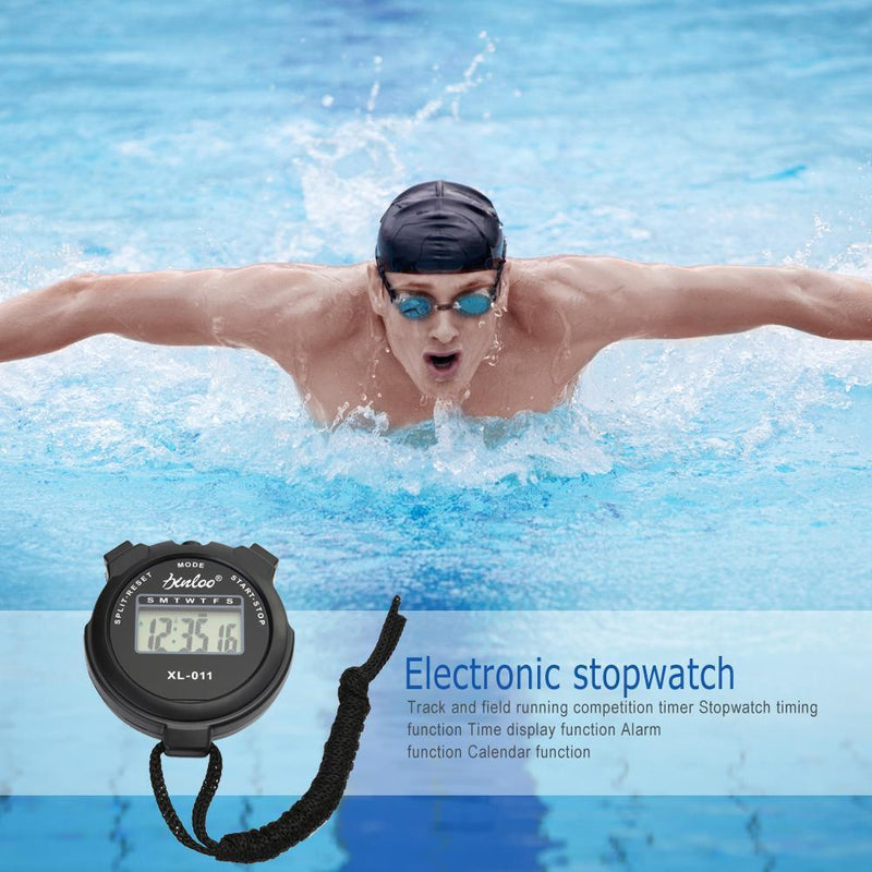 Sports Athletics Handheld Digital Timer Stop Watch Counter Stopwatch Electronic