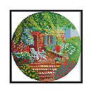DIY Cotton Cross Stitch Kit Embroidery Artwork Hanging Digital Needlework Decor