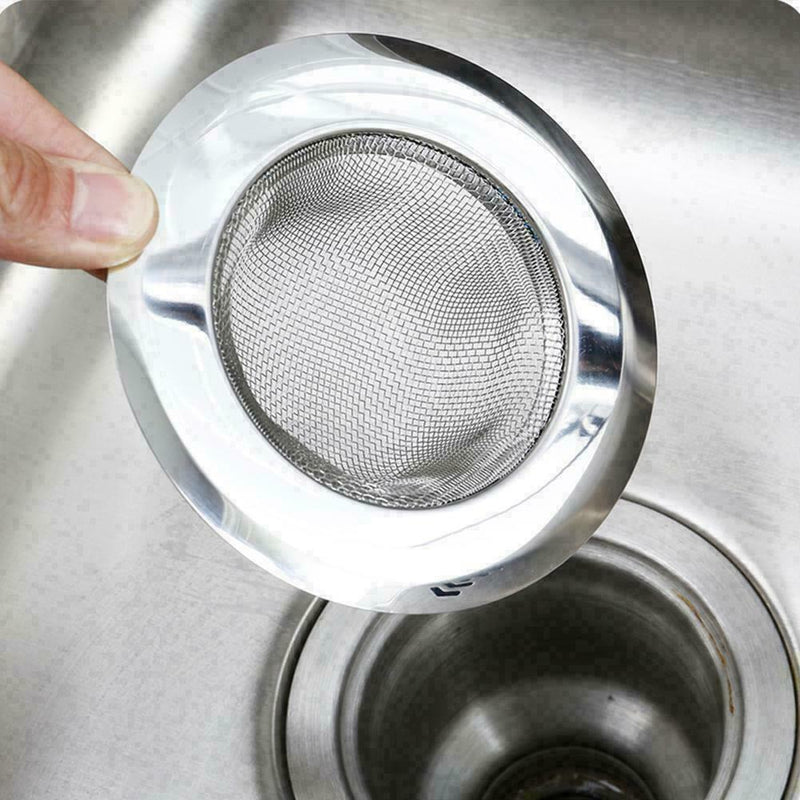 Küchenspüle Sieb Edelstahl poliert Bad Waschbecken F Abflussabdeckung J2Y1 A3X6