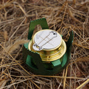 Mini Alcohol Stove Outdoor Camp Tourist Picnic Cooking Stove (Dark Green) Newly