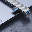 #A ORICO USB3.0 USB2.0 TF Expansion HUB Splitter 4 Port USB Docking Station Adap