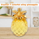 Transparent Crystal Pineapple Figures Office Ornament DIY Art Gift Home Decor