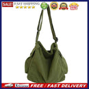 Soft Canvas Shoulder Crossbody Bag Fashion Women Men Large Capacity Handbags