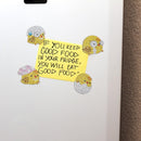 4pcs Full Drill Special Shaped Chicken Pattern Diamond Painting Fridge Magnet
