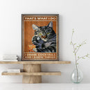 Black Cat Full Round Drill DIY Diamond Painting Handmade Mosaic Art Picture