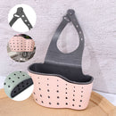 Sucker Bathroom Soap Drain Rack Drop Hanging Bags Storage Basket Sink Holder