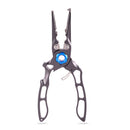 Outdoor Spring Fishing Lure Pliers Tongs Hook Remover Braid Line Cutter Scissors