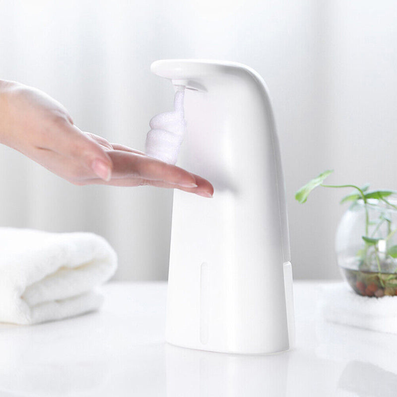 Auto Induction Foaming Hand Washer Infrared Sensor Soap Dispenser (White) Newly