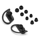 1 Set Soft Silicone Ear Tips Earphone Cover for Huawei FreeBuds 4i (Black) Newly
