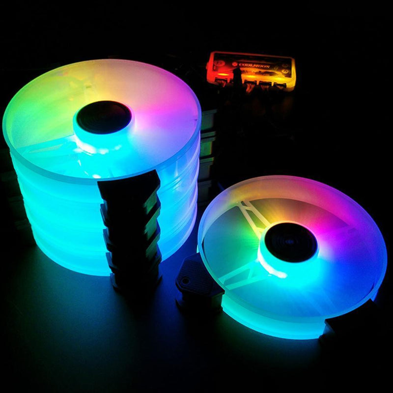 COOLMOON Yuhuan 140mm Cooling Fan Mute RGB 6Pin Desktop Computer Cooler