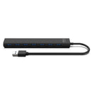 Portable USB2.0/3.0 HUB Multi USB Splitter 5Gbps High Speed 7 Ports USB Expander