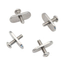 4 Set Kayak Rail Track Screw Stainless Steel M5/M6 Rails Bolts Replacement Parts