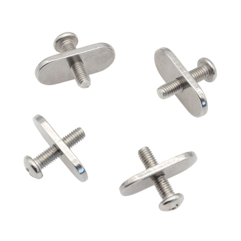 4 Set Kayak Rail Track Screw Stainless Steel M5/M6 Rails Bolts Replacement Parts