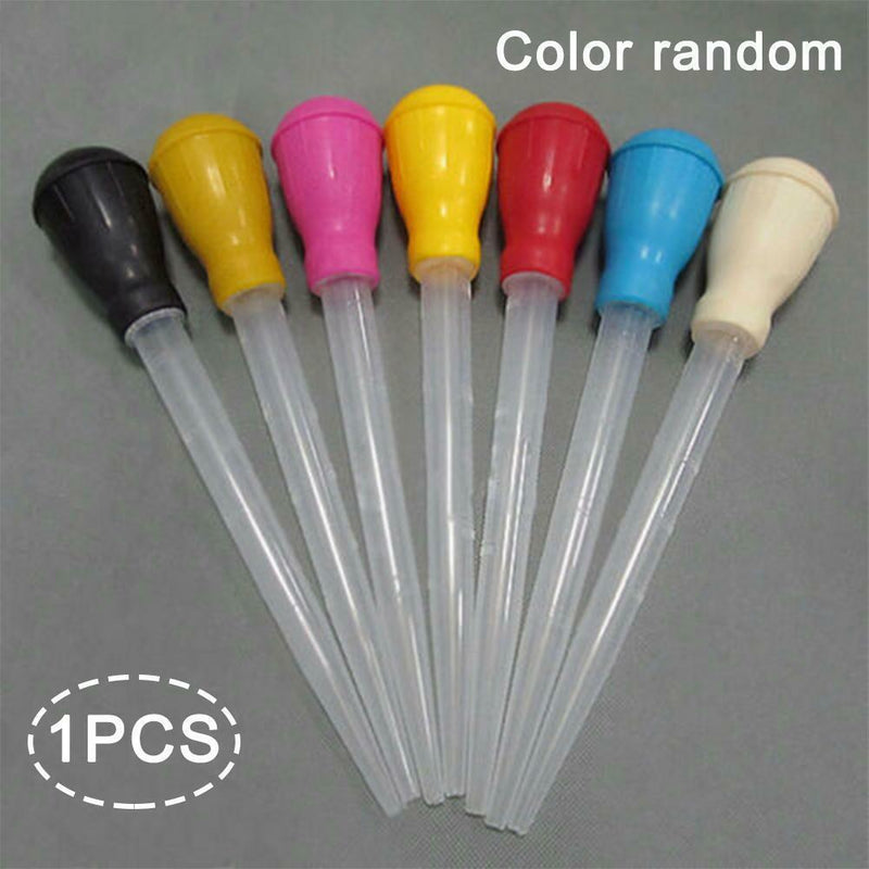 Turkey Baster BBQ Meat Syringe Tube Pumps Pipe with Rubbers Bulb Heat Resistants