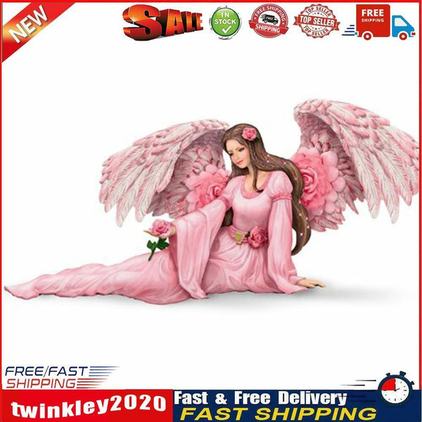 Full Round Drill Mosaic Craft DIY Pink Angel Rhinestone Diamond Painting Newly