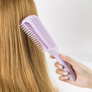 Detangling Hair Scalp Massage Comb Wet Curly Styling Hairbrush(Purple)