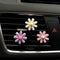 6x Flower Car Air Vent Accessories Perfume Clip Car Interior Decor Elegant Y2A5