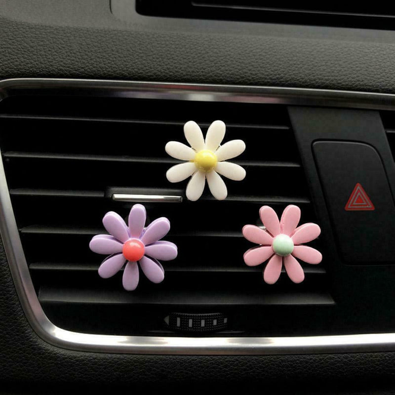 6x Flower Car Air Vent Accessories Perfume Clip Car Interior Decor Elegant Y2A5