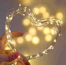 Year Christmas Fairy LED Decorative Light Outdoor String Lights Garland Lamp
