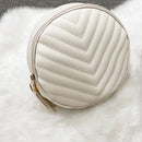 Fashion Women PU Leather Bag Shopping Bag Lady Small Zipper Travel Handbags
