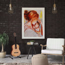 Acrylic Painting By Numbers DIY Mother Son Drawing Hand Painted Wall Pictur