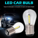 LED Bulb 1157 BAY15D 3030 SMD Glass Turn Signal Brake Light Bulb (White) Newly