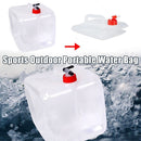 Kettle Foldable Water Bucket Camping Bottle Water Carrier Container Water Bag