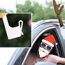 Christmas Car Deer Antlers Nose Horn Costume Truck Holiday Decor (A Brown) Newly