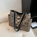 #A Fashion Handbag Large Capacity Lady Handbag Solid Color Autumn Winter for Lad