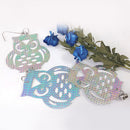 Bird Repellent Movie Owl Reflective Flashing Garden Brids Pigeon Crow Repeller