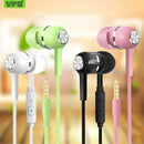 Metal VPB Smart Phones Sport Headset Earbuds Stereo Headphone Bass Earphone