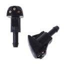 2 pcs Cleaner Hood Mini Plastic Wiper Spray Windshield Washer Washing Nozzle