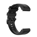 20mm Silicone Watch Band for Garmin Fenix 7S Sports Bracelet Strap (Black) Newly