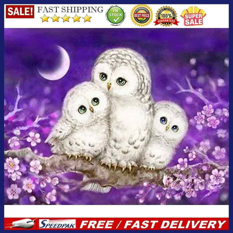 5D DIY Diamond Painting Eagle Cross Stitch Embroidery Mosaic Kit Needlework