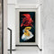 Two Fish Oil Paint By Numbers DIY Canvas Wall Art Picture Craft Home Decoration