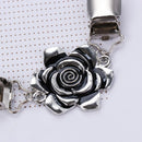 Flower Pattern Duck Clip Clasps Shawl Brooch Cardigan Clip Sweater Clips