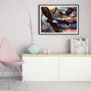 American Eagle DIY Diamond Painting Kits Full Round Drill Home Wall Decor