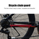 Bicycle Chainstay Protector Cover Thick Rubber Bike Chain Stay Guard (Red) Newly