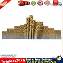 99pcs 4241 HSS High-speed Steel Twist Drill Drilling Tool Kit Newly