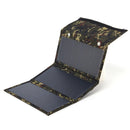 5V Cell Charger Dual USB Solar Power Panel Folding for Outdoor Tool (3 Fold