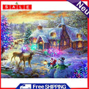 Snowman 5D Full Square Drill Diamond Painting DIY Embroidery Needlework Wall Art