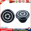 2pcs Aluminum Handlebar End Caps Plugs for MTB Road Folding Bike (Black 2) Newly