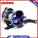 3.6:1 Kugellager rechts Salzwasser Eisfischen Trolling Rollen Linie Drum Rad Eis