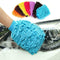 Super Mitt Microfiber Car Window Washing Cleaner Cloth Gloves J5O1 Duster X9Y0