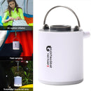 Mini Portable Inflatable Pump USB Charging 3 Mode Outdoor Camp Lighting Air Pump