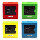Money Boxes Combination Lock Coin Saving Storage Box Code Cash Case (Red)