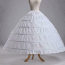 6Hoop Underskirt Ball Gown Long Skirts Petticoat Slips For Wedding P0O3 W4X5