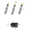 2/6/12pcs Replacement Brass Presta Valve Cores + Remover for Mountain Road