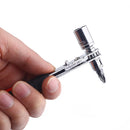 Semi-Automatic Double-Headed Ratchet Grip Spanner Screwdriver Bit Wrench Newly